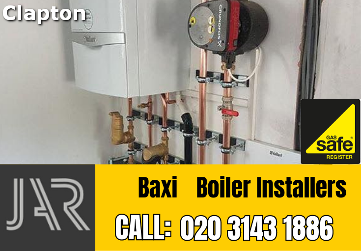 Baxi boiler installation Clapton