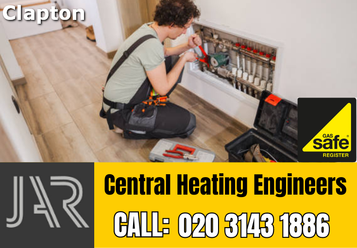 central heating Clapton