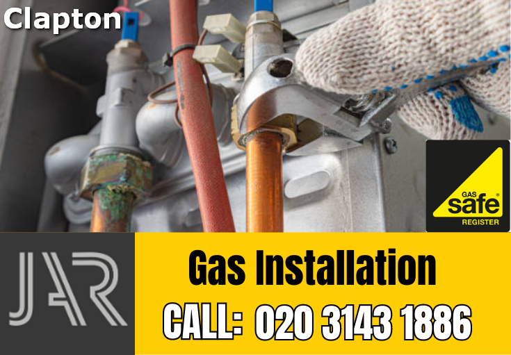 gas installation Clapton
