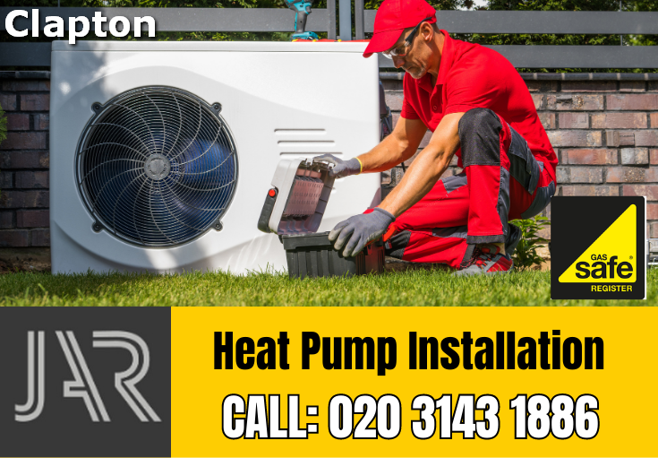 heat pump installation Clapton