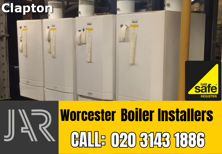 Worcester boiler installation Clapton